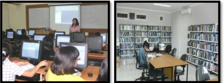 Gambar 1.6: Ruang laboraturium computer dan perpustakaan  (Sumber: www.google.com) 