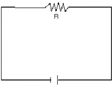 Gambar 2.1 Rangkaian listrik sederhana 