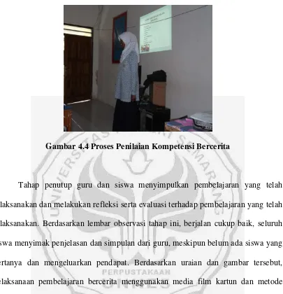 PENINGKATAN KETERAMPILAN BERCERITA MENGGUNAKAN MEDIA FILM KARTUN DENGAN ...