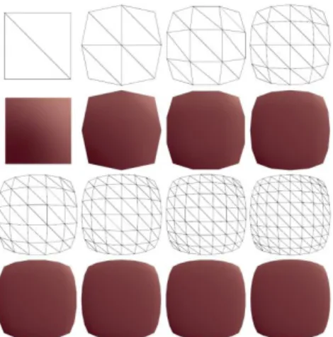 Gambar 2. Proses tessellation yang terjadi pada game engine  (http://www.blitzcode.net/images/projects/project_105_big.png)