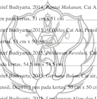 Gambar 22. Arief Budiyarta, 2014, Bilal Bin Rabbah, Cat Air pada