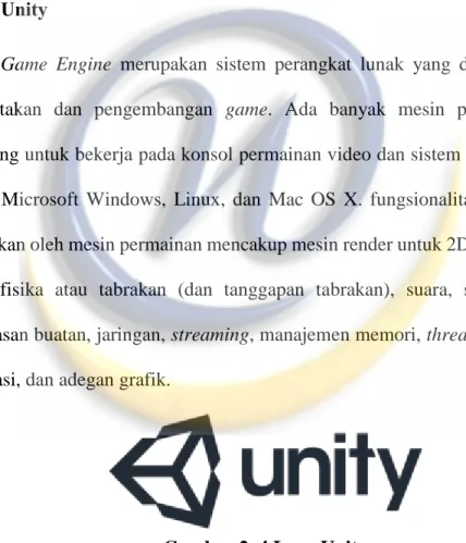 Gambar 2. 4 Logo Unity 