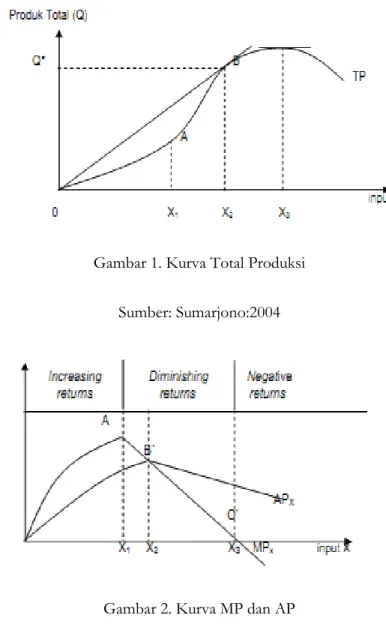 Gambar 2. Kurva MP dan AP 