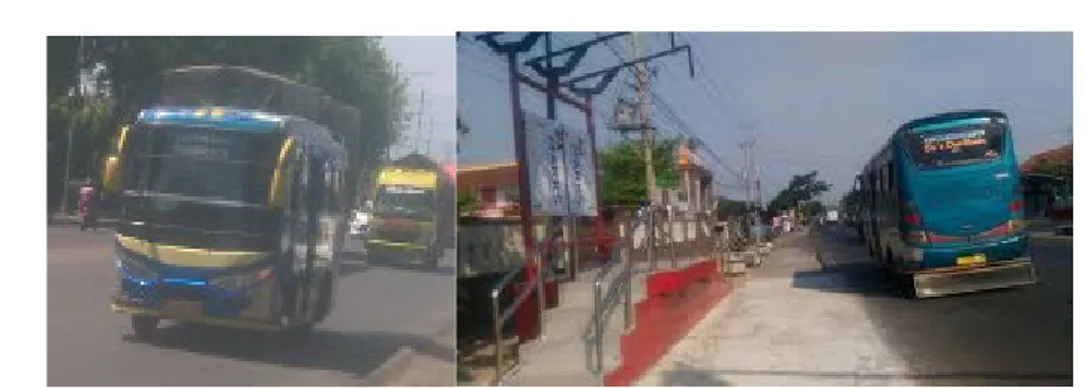 Gambar 4. Bus Rute Mangkang-Sukorejo  4.3.3 Gambaran Umum BRT Trans Jateng (Mangkang-Weleri) 