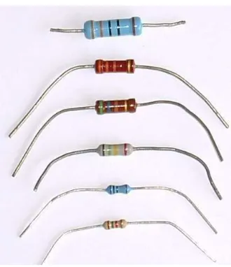 Gambar 2. Resistor tetap skala 1:1 