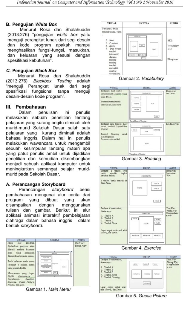 Gambar 1. Main Menu 