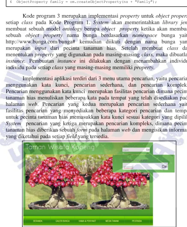 Gambar 7. Pencarian dengan Kata Kunci 