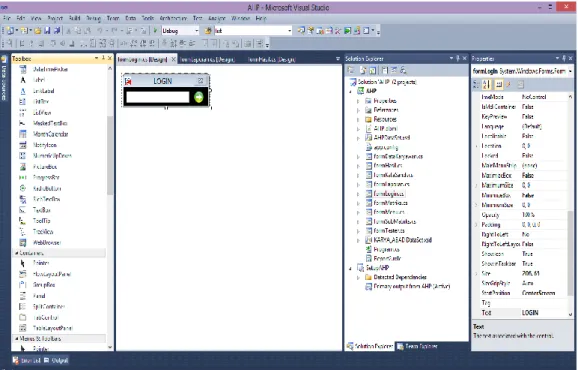 Gambar 2.1 Screenshot Visual Studio 2010 
