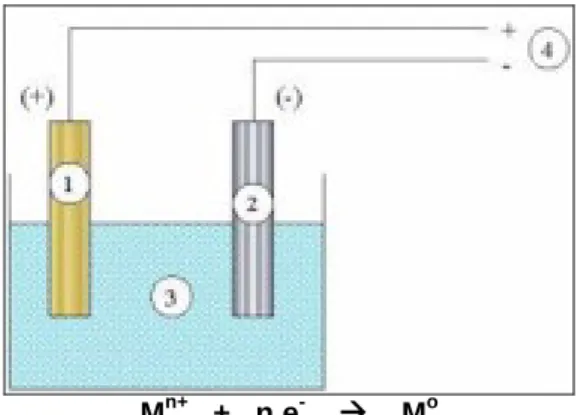 Gambar 2.3. Skema Proses Elektro Kimia 