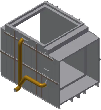 Gambar 2.6 Diverter damper casing 