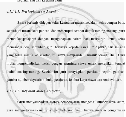 gambar sumber daya alam, buku pelajaran, lembar kerja siswa dan soal evaluasi. 