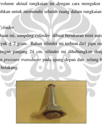 Gambar 3.2  Sampling Cylinder 