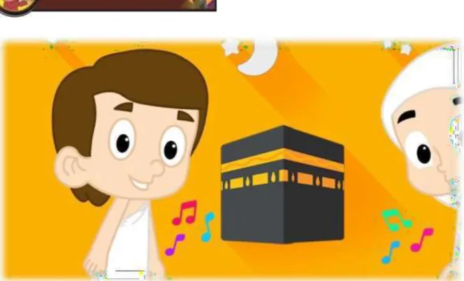 Gambar 6 Anak Berhaji - Sumber Gambar: https://www.youtube.com/watch?v=VexzLRp3w0U 