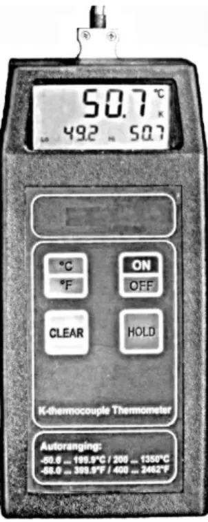 Gambar A.1 - Probe    Gambar A.2 - Termocouple (termometer  digital)