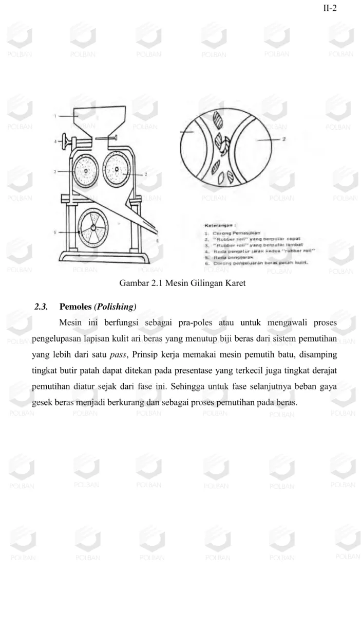 Gambar 2.1 Mesin Gilingan Karet        