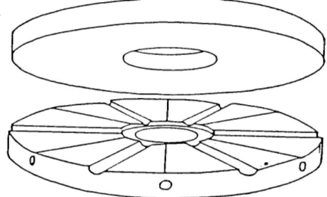 Gambar 3.9 Kingsbury Thrust Bearing 