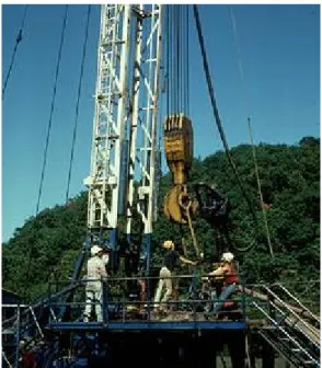 Gambar 1. Alat berat untuk pengeboran minyak 