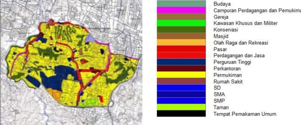 Gambar 3.3. Peta Bagian Wilayah Kota (BWK) II Kota Semarang  Sumber : Pemerintah Kota Semarang,2015 