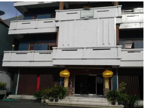 Foto 3. Sebuah hotel kelas melati di Denpasar.