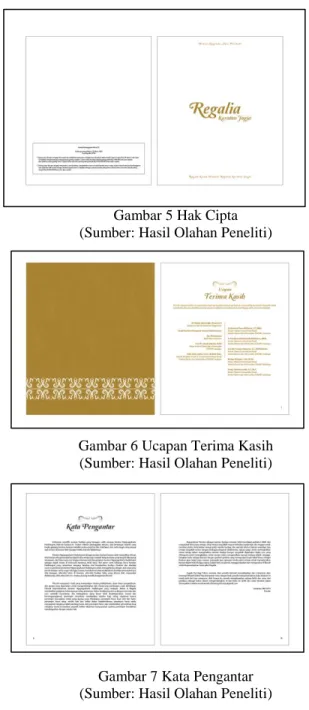 Gambar 3 Cover Buku Ilustrasi Regalia Keraton  Yogyakarta 