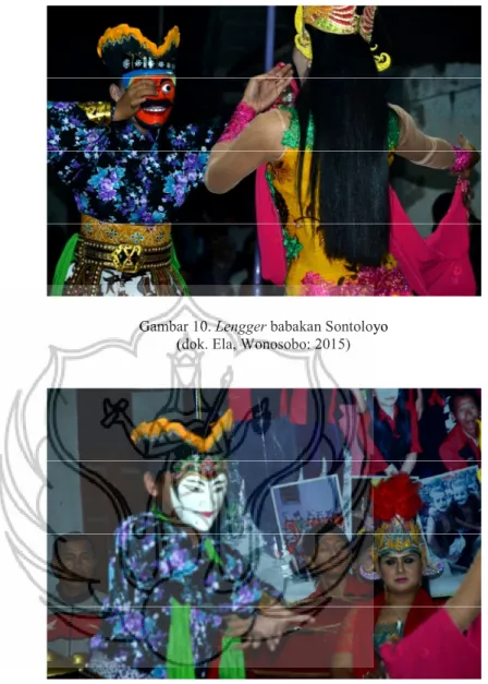Gambar 11. Lengger babakan Gondang Keli (dok, Ela, Wonosobo: 2015)