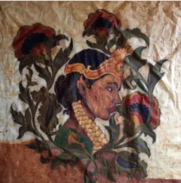 Gambar 1. Proses perwujudan batik sumber ide spirit dan fenomena Ratu Kalinyamat (Foto: 