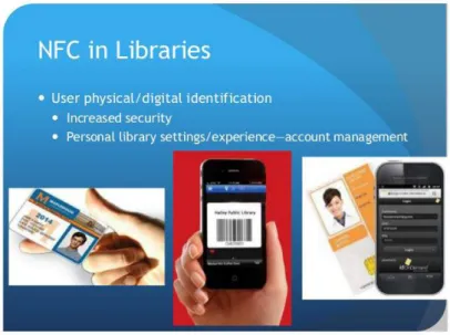 Gambar 14: Teknologi NFC menggunakan smartphone