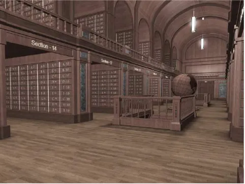 Gambar 3: Contoh perpustakaan virtual 1