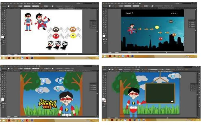 Gambar IV.4 Proses tracing 