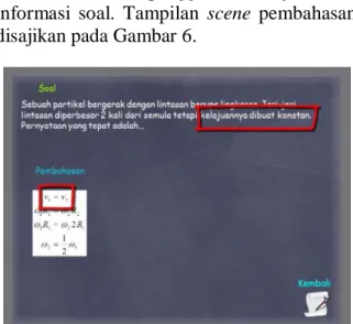Gambar 6. Scene Pembahasan 