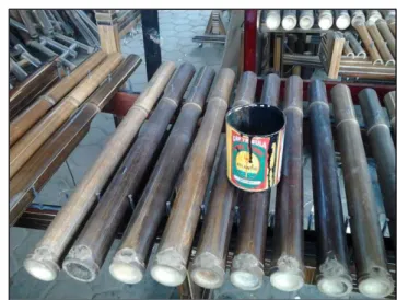 Gambar 31 Finishing tabung Angklung 