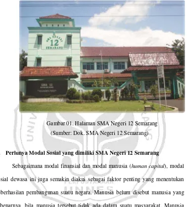 Gambar 01. Halaman SMA Negeri 12 Semarang 