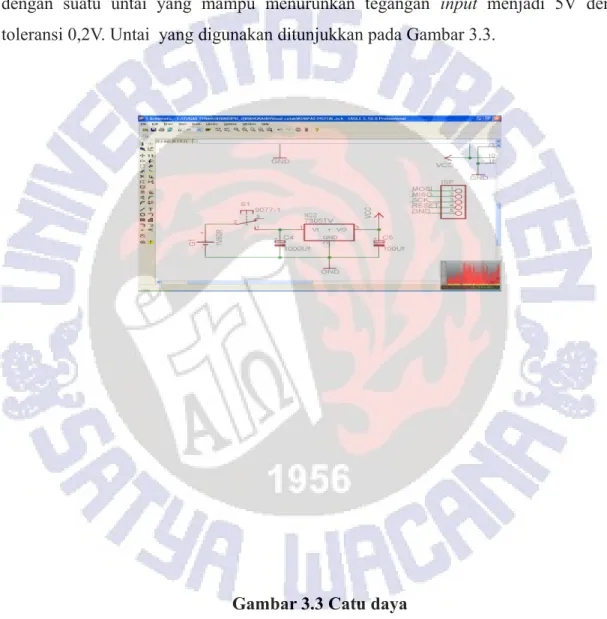 Gambar 3.3 Catu daya