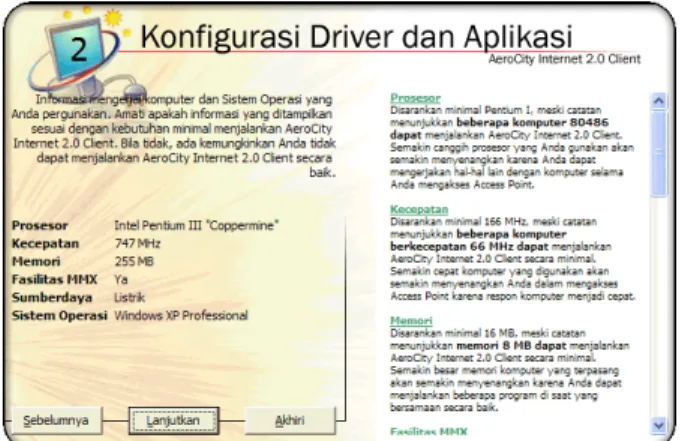 Gambar 4: Informasi Mengenai PC Anda 