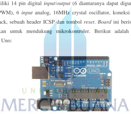 Gambar 2.6 Arduino Uno 