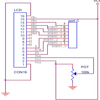 Gambar 2.1 IC Mikrokontroler ATMEGA8535 Berikut  hal  yang  harus  diperhatikan  dalam  membuat  minimum sistem mikrokontroler,  yaitu: