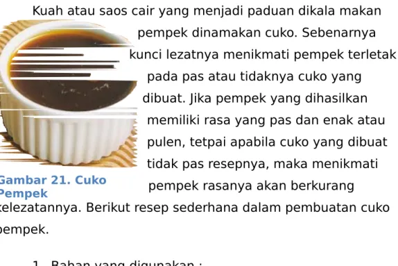 Gambar 21. Cuko  Pempek