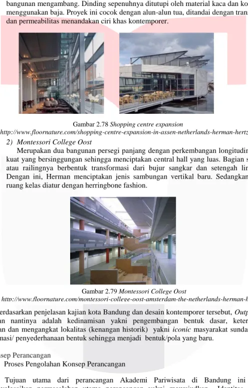 Gambar 2.78 Shopping centre expansion 