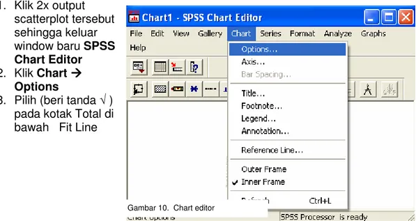 Gambar 10.  Chart editor 