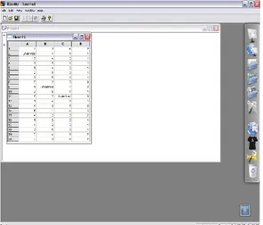 Gambar 5.1. Data Tidak Lengkap  Pada  Microsoft Excel 