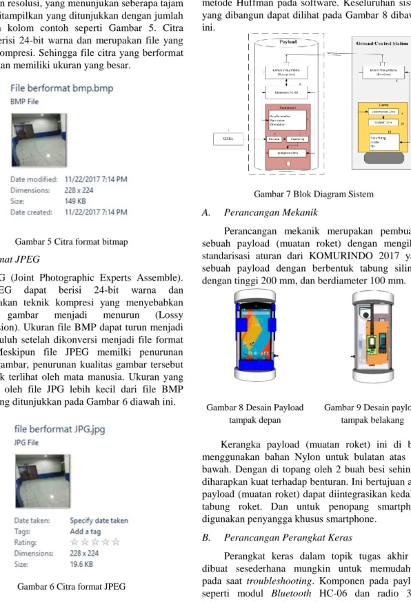 Gambar 5 Citra format bitmap  2.  Format JPEG 