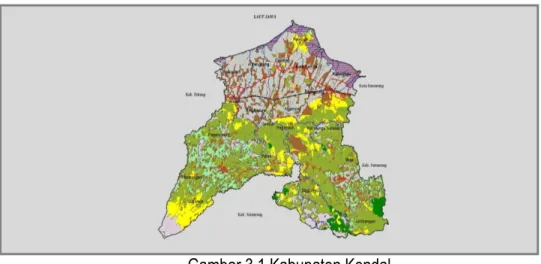 Gambar 3.1 Kabupaten Kendal 