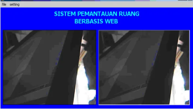 Gambar 9. Tampilan di Web Browser 