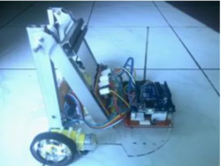 Gambar 2 Mobile robot line follower 