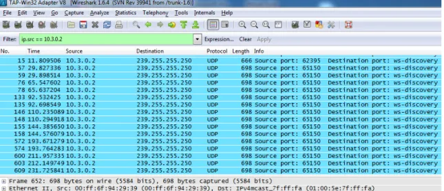 Gambar 2.14 Hasil capture paket data melalui VPN 