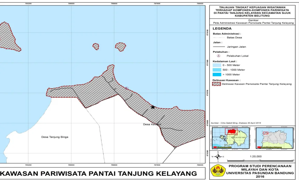 Gambar 1.II  Peta Administrasi 