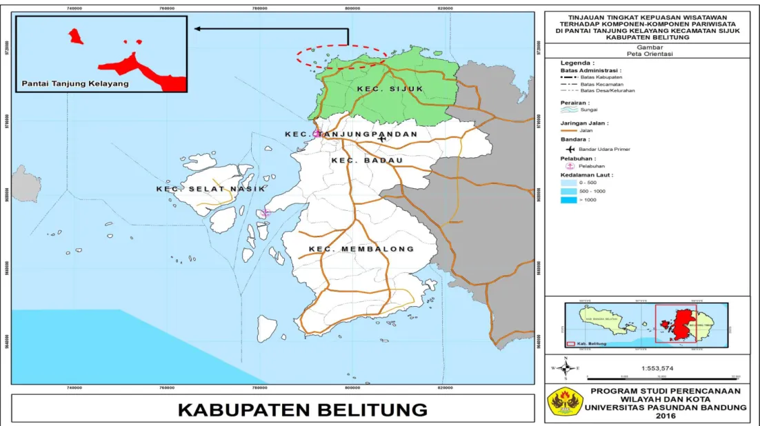 Gambar 1.1  Peta Orientasi 
