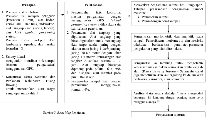 Gambar 5. Road Map Penelitian 