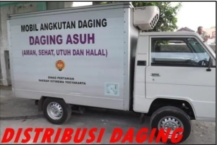 Gambar 10. Kendaraan pengangkut daging 