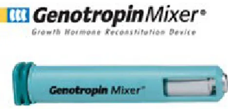 Gambar 4.3 Genotropin Mixer dan vial.